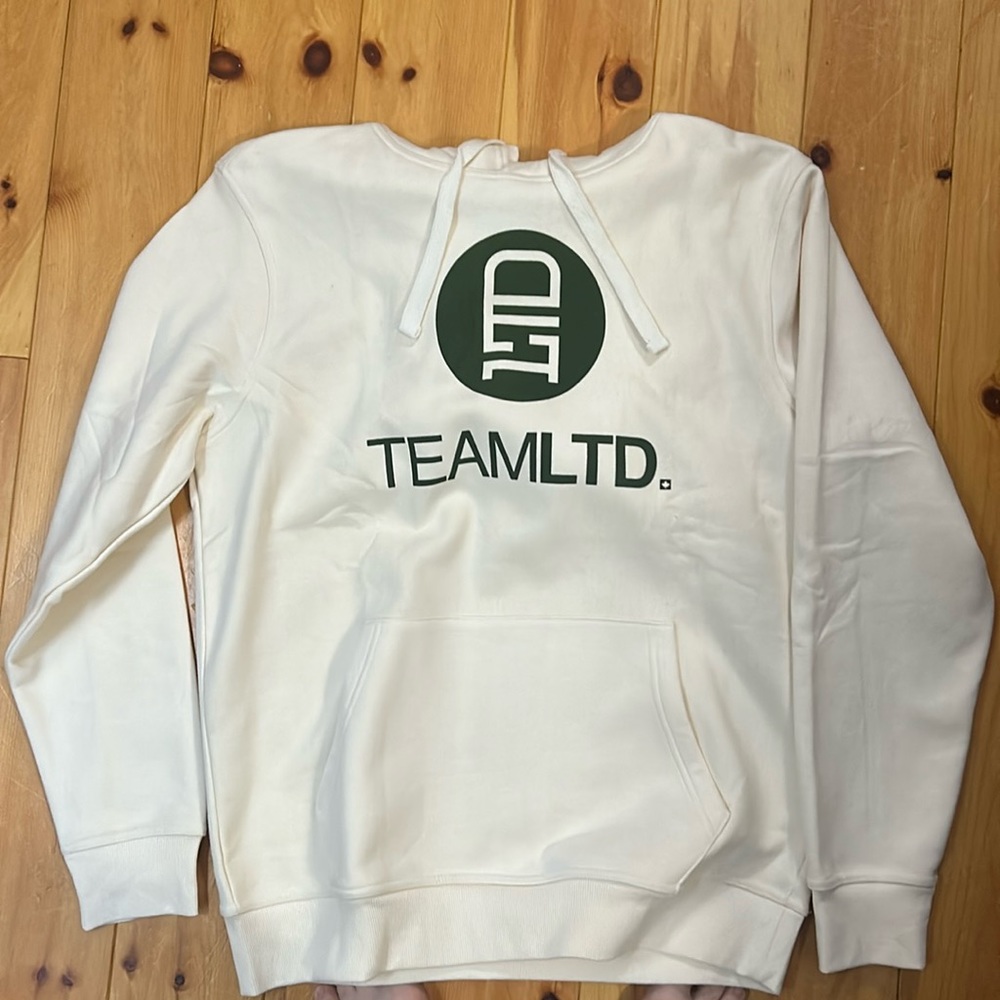 Team LTD White sweater size L